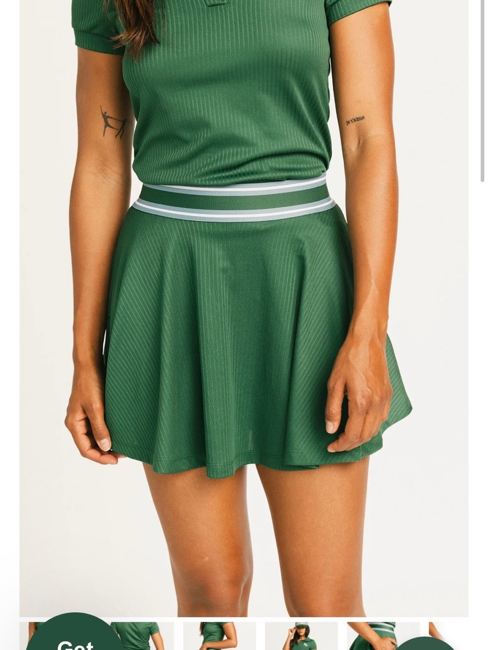 Fore All Brooklyn Golf Skirt NWOT - Green Size Small